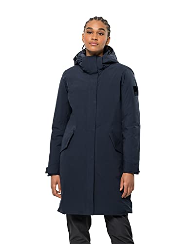 Jack Wolfskin Damen Cold Bay W Coat, night blue, L EU von Jack Wolfskin