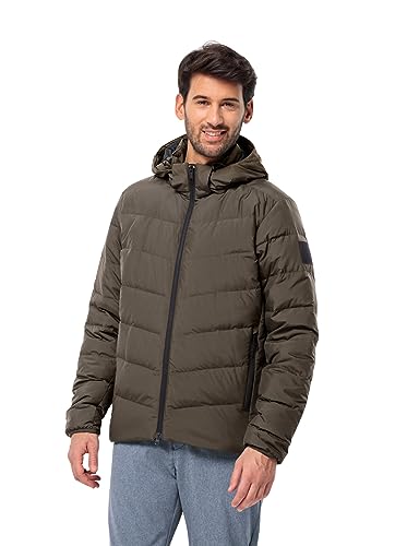 Jack Wolfskin Herren COLONIUS JKT M Daunenjacke, Cold Coffee, XXL von Jack Wolfskin