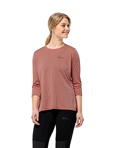 Jack Wolfskin Damen CROSSTRAIL 3/4 T W Wander-Shirt, Blush Powder, M Jack Wolfskin Damen CROSSTRAIL 3/4 T W Wander-Shirt, Blush Powder, M von Jack Wolfskin