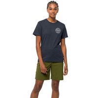 Jack Wolfskin Campfire T-Shirt Women XS blau night blue von Jack Wolfskin