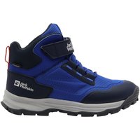 Jack Wolfskin Cyrox Texapore Mid Kids Wasserdichte Wanderschuhe Kinder 28 blue crisp cobalt von Jack Wolfskin