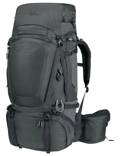 Jack Wolfskin Herren Denali 65+10 Men Backpack, Slate Green, ONE Size Jack Wolfskin Herren Denali 65+10 Men Backpack, Slate Green, ONE Size von Jack Wolfskin