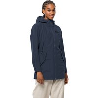 Jack Wolfskin Dakar Parka Women Regenmantel Damen XS miscellaneous,blue night blue 1033 von Jack Wolfskin