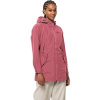 Jack Wolfskin Dakar Parka Women Regenmantel Damen XS pink soft pink von Jack Wolfskin