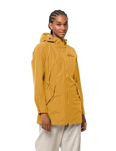 Jack Wolfskin Damen Dakar Parka W Mantel, Curry, Small von Jack Wolfskin