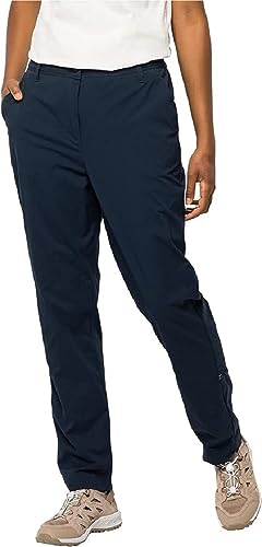 Jack Wolfskin Damen Desert Roll Up Pants W Outdoorhose, Night Blue, 42 EU von Jack Wolfskin