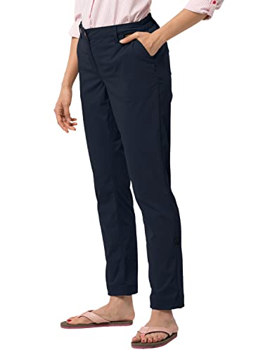 Jack Wolfskin Damen Desert Roll-up Pants W Freizeithose, Midnight Blue, 44 EU von Jack Wolfskin