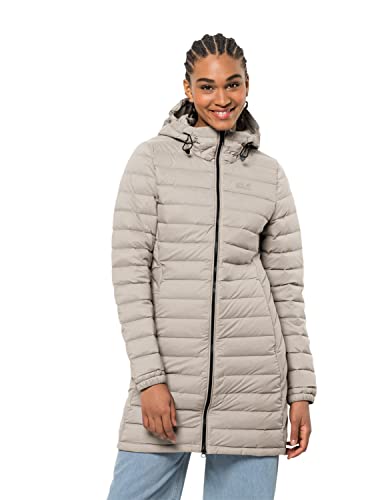 Jack Wolfskin Damen GLOWING MOUNTAIN COAT W, winter pearl, XS von Jack Wolfskin