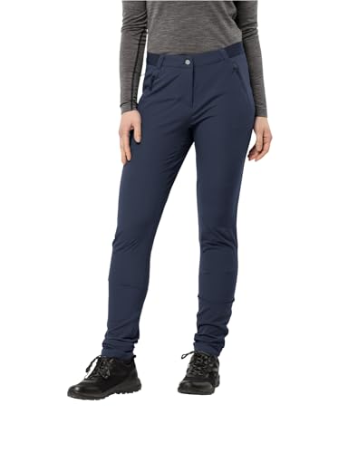 Jack Wolfskin Damen Geigelstein Slim Pants Wanderhose, Night Blue, 44 EU von Jack Wolfskin