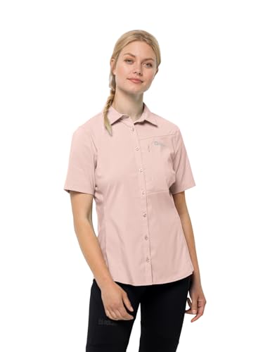 Jack Wolfskin Damen HEIDETAL W Shirt Shortsleeve, Rose Smoke, M von Jack Wolfskin