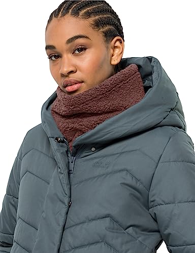 Jack Wolfskin Damen HIGH CURL Loop W Winter-Schal, Boysenberry, Standard von Jack Wolfskin