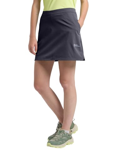 Jack Wolfskin Damen Hiking Alpine Skort W, Graphite, 42 von Jack Wolfskin