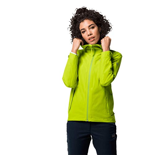 Jack Wolfskin Damen Jwp Shell W, Bright Lime, S von Jack Wolfskin