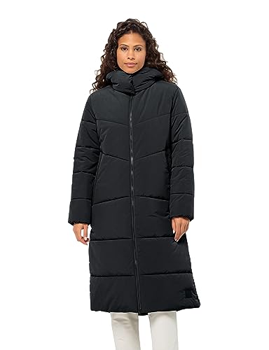 Jack Wolfskin Damen KAROLINGER Long W Coat, Phantom, XL von Jack Wolfskin