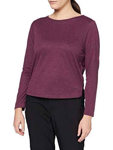 Jack Wolfskin Damen Moro Langarmshirt Damen Langarmshirt , Aubergine, 3 EU Jack Wolfskin Damen Moro Langarmshirt Damen Langarmshirt , Aubergine, 3 EU von Jack Wolfskin