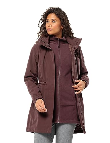 Jack Wolfskin Damen Ottawa Coat, Boysenberry, M von Jack Wolfskin