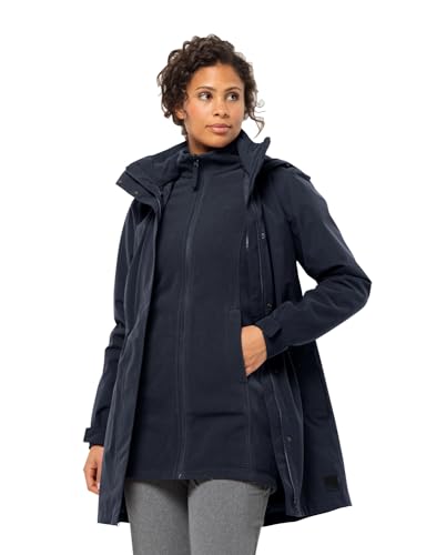 Jack Wolfskin Damen Ottawa Coat, night blue, L EU von Jack Wolfskin