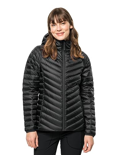 Jack Wolfskin Damen Passamani Down Hoody W Daunenjacke, Schwarz, XS EU von Jack Wolfskin