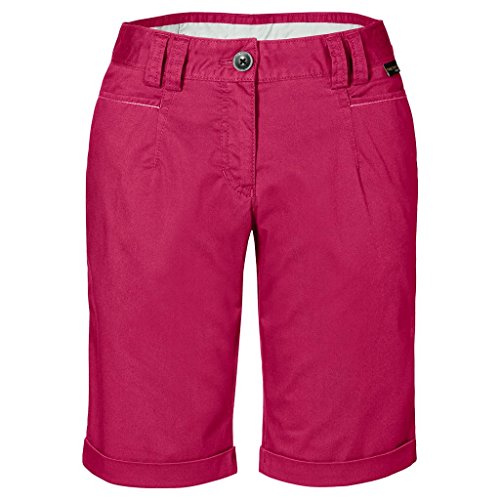 Jack Wolfskin Damen Shorts Liberty W, Azalea Red, 38 von Jack Wolfskin