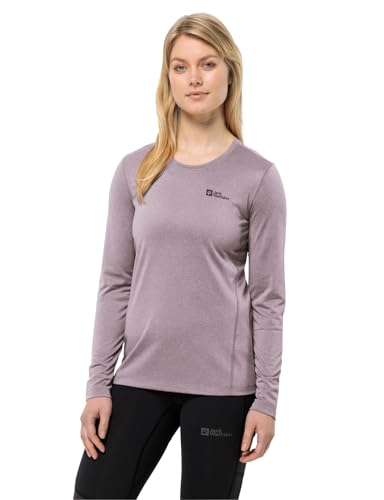 Jack Wolfskin Damen Sky Thermal L/S Wander-Shirt, Wild Blossom, XXL EU von Jack Wolfskin