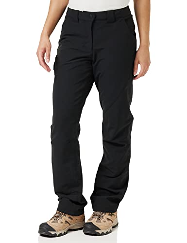 Jack Wolfskin Damen Softshell-Hose Chilly Track XT Pants Women, Black, 72, 1502371-6000072 von Jack Wolfskin