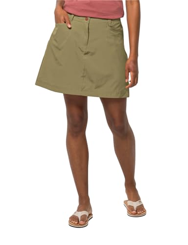 Jack Wolfskin Damen Sonora Skort, Bay Leaf, 36 von Jack Wolfskin