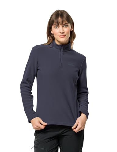 Jack Wolfskin Damen Taunus HZ W Fleecepullover, Graphite, L von Jack Wolfskin