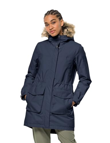 Jack Wolfskin Damen WINTERFROST W Parka, Night Blue, S von Jack Wolfskin