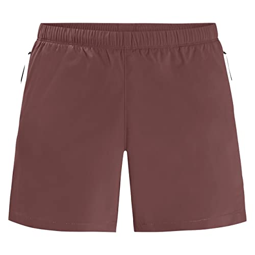 Jack Wolfskin Damen Women's Wanderthirst Shorts Shorts Braun 34 von Jack Wolfskin