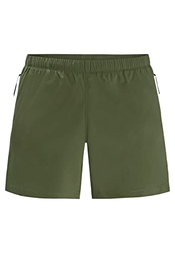 Jack Wolfskin Damen Women's Wanderthirst Shorts Shorts Oliv 34 von Jack Wolfskin