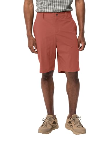 Jack Wolfskin Herren Desert M Shorts, barn red, 58 von Jack Wolfskin