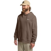 Jack Wolfskin Essential Hoodie Men Hoodie aus Bio-Baumwolle Herren 2XL brown cold coffee von Jack Wolfskin