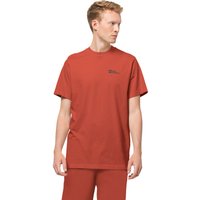 Jack Wolfskin Essential T-Shirt Men T-Shirt aus Bio-Baumwolle Herren XL red intense rust von Jack Wolfskin