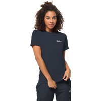 Jack Wolfskin Essential T-Shirt Women T-Shirt aus Bio-Baumwolle Damen L blue night blue von Jack Wolfskin