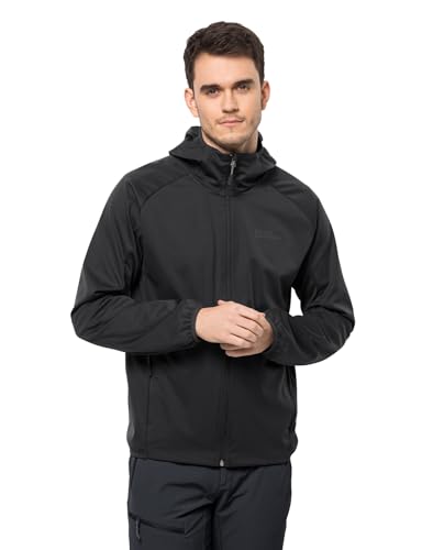 Jack Wolfskin Herren Feldberg Hoody M Jacket, black, L EU von Jack Wolfskin