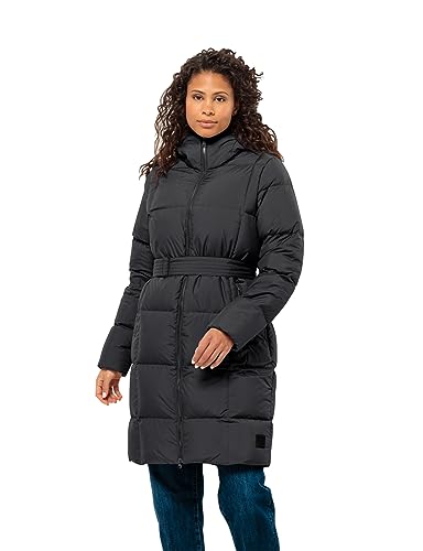 Jack Wolfskin Damen Frozen Lake Coat W Daunenmantel, Black, M von Jack Wolfskin