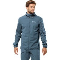 Jack Wolfskin Feldberg Hoody Men Softshelljacke Herren 3XL midnight sky midnight sky von Jack Wolfskin