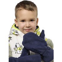 Jack Wolfskin Fleece Mitten Kids Fleece-Handschuhe Kinder 104 blau night blue von Jack Wolfskin