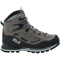 Jack Wolfskin Force Crest Texapore Mid Women Wasserdichte Trekkingschuhe Damen 40.5 tarmac grey / pink Tarmac Grey / Pink von Jack Wolfskin