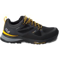 Jack Wolfskin Force Striker Texapore Low Men Wasserdichte Wanderschuhe Herren 40 schwarz black / burly yellow XT von Jack Wolfskin