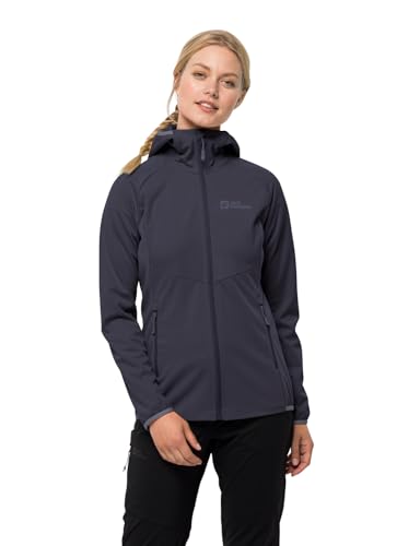 Jack Wolfskin Damen GO HIKE SOFTSHELL W Softshelljacke, Graphite, M von Jack Wolfskin