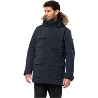 Jack Wolfskin Glacier Canyon Parka Wasserdichter Wintermantel Herren XL blau night blue von Jack Wolfskin