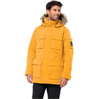 Jack Wolfskin Glacier Canyon Parka Wasserdichter Wintermantel Herren XL mustard mustard von Jack Wolfskin