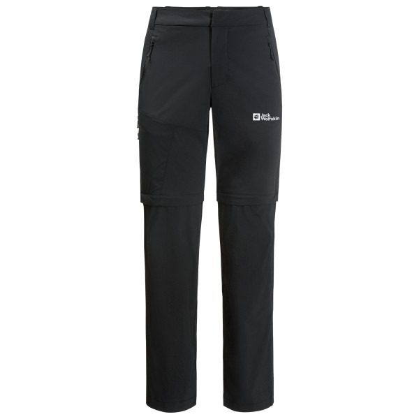 Jack Wolfskin - Glastal Zip Away Pants - Zip-Off-Hose Gr 48 - Long schwarz von Jack Wolfskin