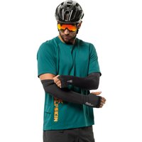 Jack Wolfskin Morobbia ARM Sleeves Fahrrad-Armlinge L black black von Jack Wolfskin