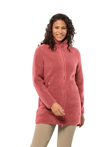 Jack Wolfskin Damen High Curl Coat W, Red Coral, S EU Jack Wolfskin Damen High Curl Coat W, Red Coral, S EU von Jack Wolfskin