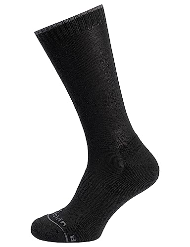 Jack Wolfskin Unisex Hike Merino CL C Wandersocken, Schwarz, 47-49 EU von Jack Wolfskin