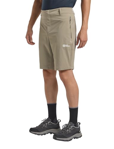 Jack Wolfskin Herren Hikeout M Wander-Shorts, Stone, 50 EU Jack Wolfskin Herren Hikeout M Wander-Shorts, Stone, 50 EU von Jack Wolfskin