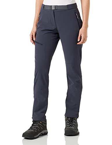 Jack Wolfskin Damen Holdsteig Pants Wanderhose, Graphite, 36 EU von Jack Wolfskin