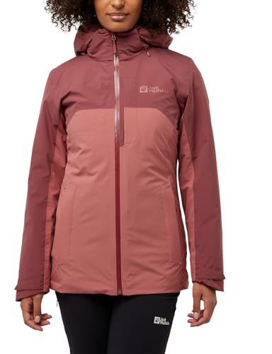 Jack Wolfskin Damen Hunberg 3in1 Jkt W, Mineral Red, M EU Jack Wolfskin Damen Hunberg 3in1 Jkt W, Mineral Red, M EU von Jack Wolfskin